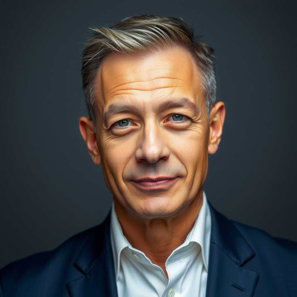 Retrato de un hombre con aspecto profesional, el Director de Operaciones.